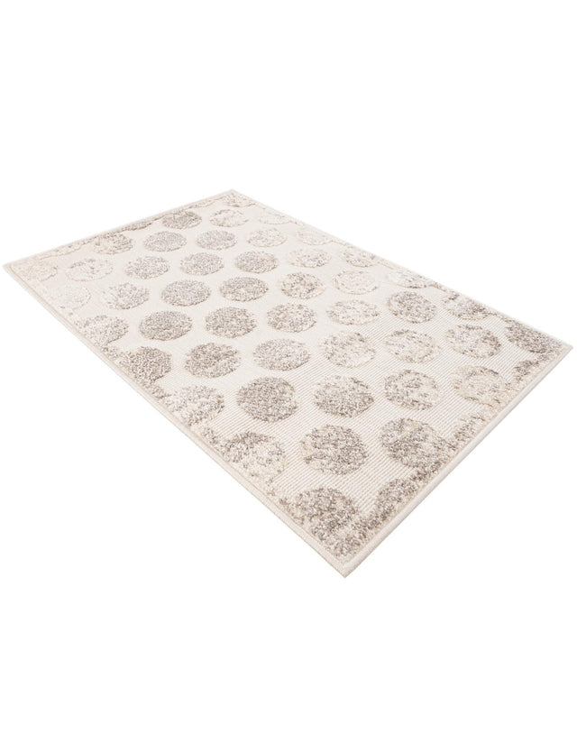Beige and Ivory 2' x 3' 1 Sabrina Soto Outdoor Rectangle Area Rug Weather Resistant for Patio, Deck, Terrace, Balcony, Porch Durable Carpet for Exterior Home Design for Sale at Rug Engine