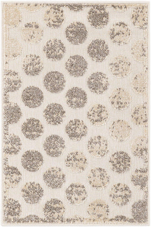 Beige and Ivory 2' x 3' 1 Sabrina Soto Outdoor Rectangle Area Rug Weather Resistant for Patio, Deck, Terrace, Balcony, Porch Durable Carpet for Exterior Home Design for Sale at Rug Engine