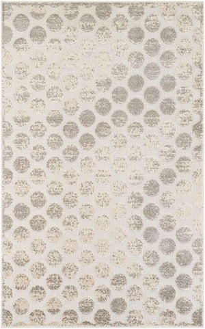 Beige and Ivory 5' 1 x 8' Sabrina Soto Outdoor Rectangle Rug