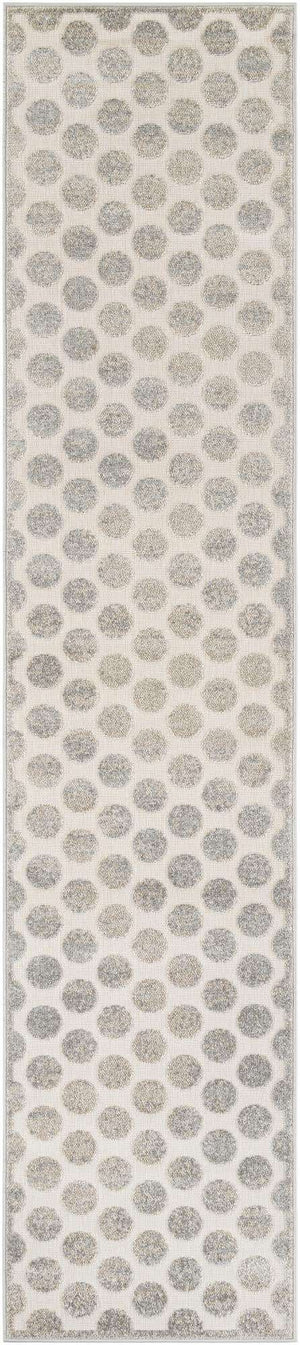 Gray 2' 7 x 12' Sabrina Soto Outdoor Runner Area Rug Weather Resistant for Patio, Deck, Terrace, Balcony, Porch Durable Carpet for Exterior Home Design for Sale at Rug Engine