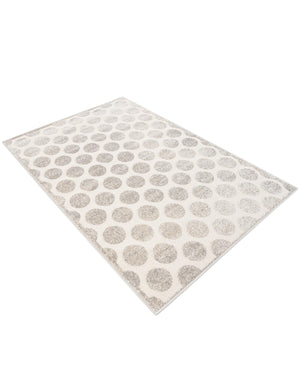 Gray 4' 1 x 6' 1 Sabrina Soto Outdoor Rectangle Area Rug Weather Resistant for Patio, Deck, Terrace, Balcony, Porch Durable Carpet for Exterior Home Design for Sale at Rug Engine