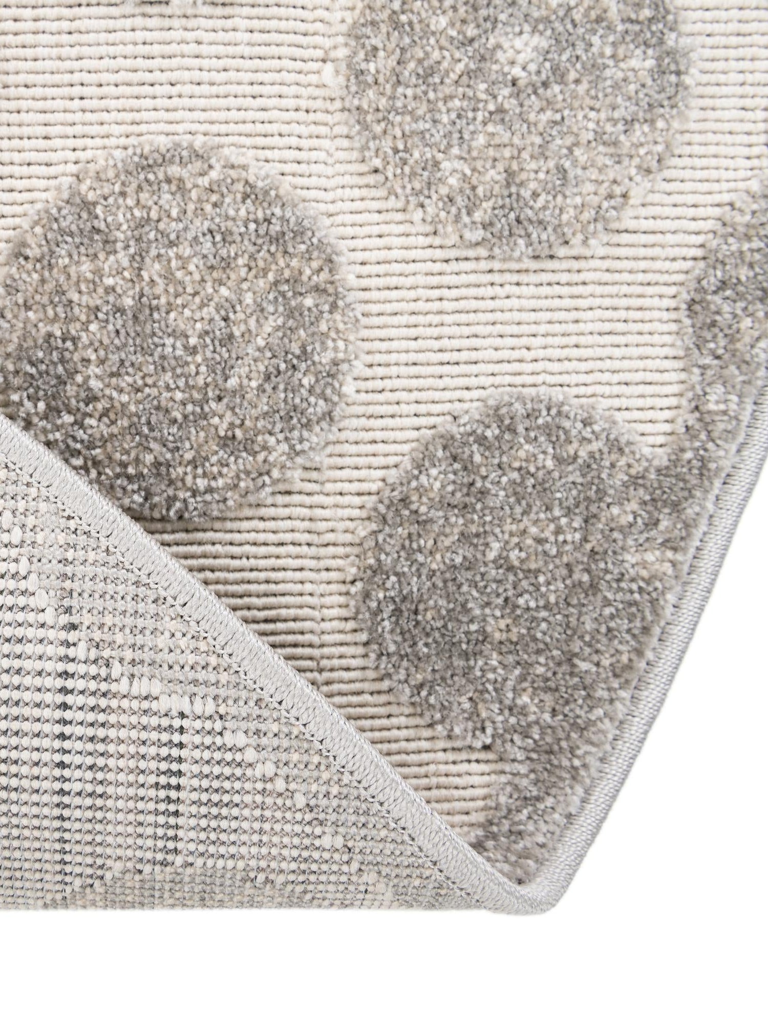 Gray 5' 1 x 5' 1 Sabrina Soto Outdoor Round Area Rug Weather Resistant for Patio, Deck, Terrace, Balcony, Porch Durable Carpet for Exterior Home Design for Sale at Rug Engine