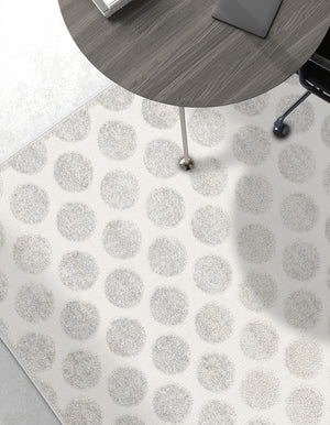 Gray 6' 1 x 9' Sabrina Soto Outdoor Rectangle Area Rug Weather Resistant for Patio, Deck, Terrace, Balcony, Porch Durable Carpet for Exterior Home Design for Sale at Rug Engine
