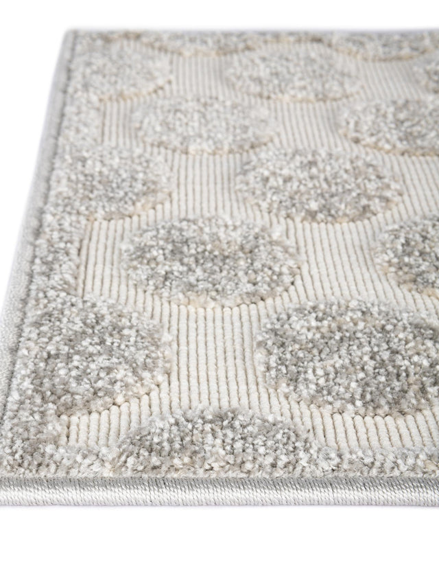 Gray 6' 1 x 9' Sabrina Soto Outdoor Rectangle Area Rug Weather Resistant for Patio, Deck, Terrace, Balcony, Porch Durable Carpet for Exterior Home Design for Sale at Rug Engine