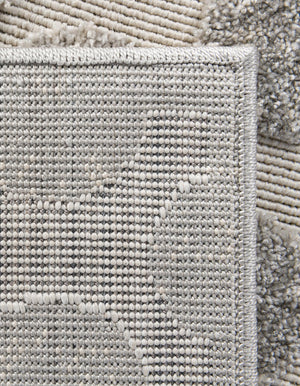 Gray 5' 1 x 8' Sabrina Soto Outdoor Rectangle Area Rug Weather Resistant for Patio, Deck, Terrace, Balcony, Porch Durable Carpet for Exterior Home Design for Sale at Rug Engine