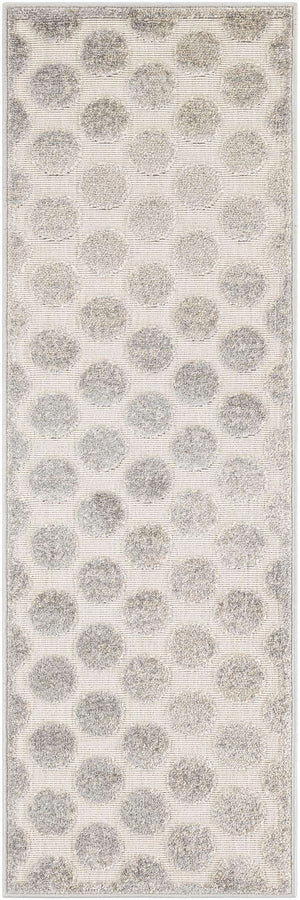 Gray 2' x 6' 1 Sabrina Soto Outdoor Runner Area Rug Weather Resistant for Patio, Deck, Terrace, Balcony, Porch Durable Carpet for Exterior Home Design for Sale at Rug Engine