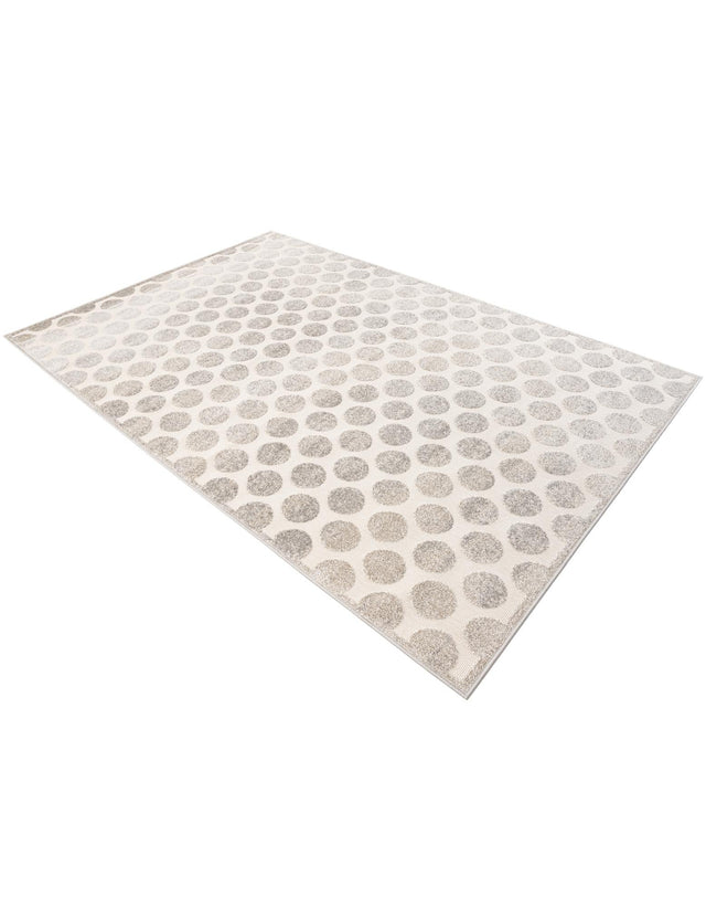 Gray 6' 1 x 9' Sabrina Soto Outdoor Rectangle Area Rug Weather Resistant for Patio, Deck, Terrace, Balcony, Porch Durable Carpet for Exterior Home Design for Sale at Rug Engine
