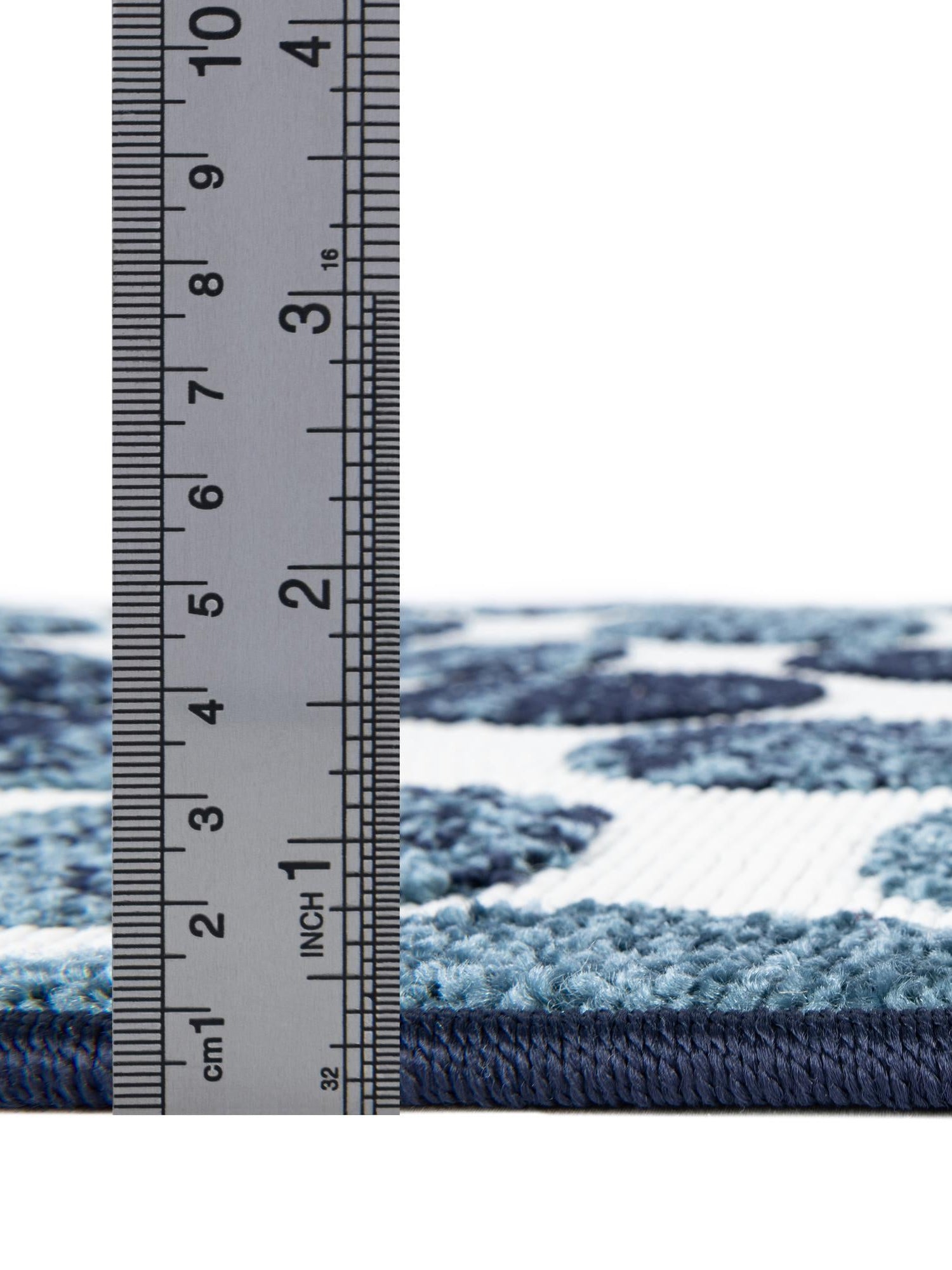 Navy Blue 5' 1 x 8' Sabrina Soto Outdoor Rectangle Area Rug Weather Resistant for Patio, Deck, Terrace, Balcony, Porch Durable Carpet for Exterior Home Design for Sale at Rug Engine