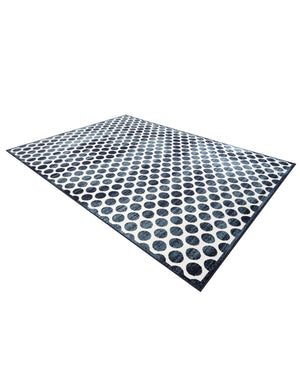 Navy Blue 9' x 12' Sabrina Soto Outdoor Rectangle Area Rug Weather Resistant for Patio, Deck, Terrace, Balcony, Porch Durable Carpet for Exterior Home Design for Sale at Rug Engine
