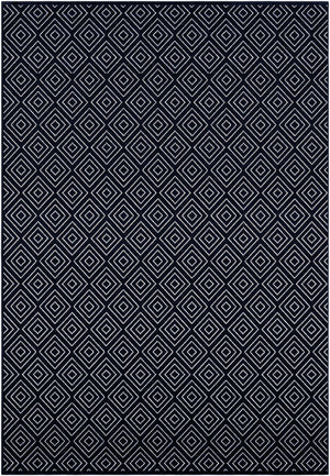 Navy Blue 10' x 14' 1 Sabrina Soto Outdoor Rectangle Area Rug Weather Resistant for Patio, Deck, Terrace, Balcony, Porch Durable Carpet for Exterior Home Design for Sale at Rug Engine