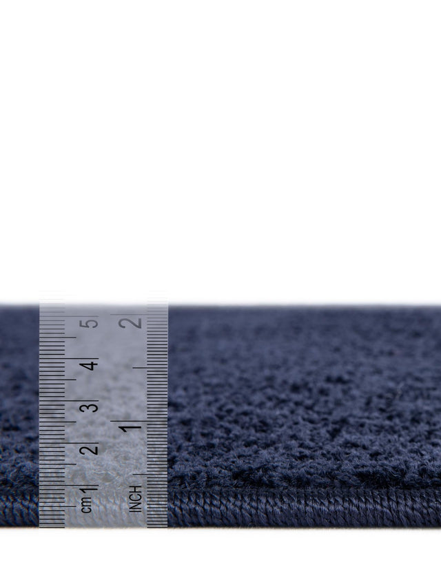 Navy Blue 5' 1 x 5' 1 Sabrina Soto Outdoor Round Area Rug Weather Resistant for Patio, Deck, Terrace, Balcony, Porch Durable Carpet for Exterior Home Design for Sale at Rug Engine
