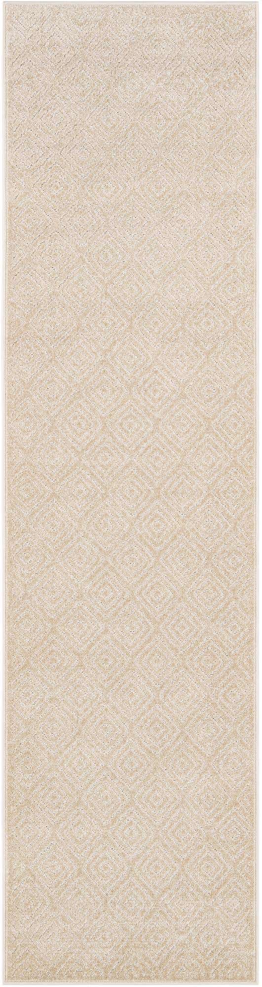 Beige 2' 7 x 10' Sabrina Soto Outdoor Runner Area Rug Weather Resistant for Patio, Deck, Terrace, Balcony, Porch Durable Carpet for Exterior Home Design for Sale at Rug Engine