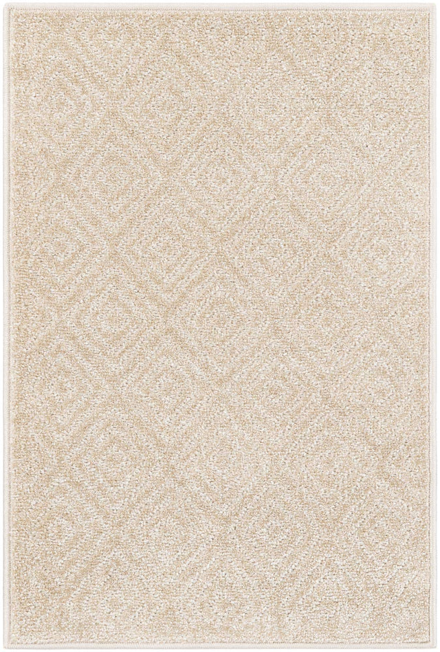 Beige 2' x 3' 1 Sabrina Soto Outdoor Rectangle Area Rug Weather Resistant for Patio, Deck, Terrace, Balcony, Porch Durable Carpet for Exterior Home Design for Sale at Rug Engine