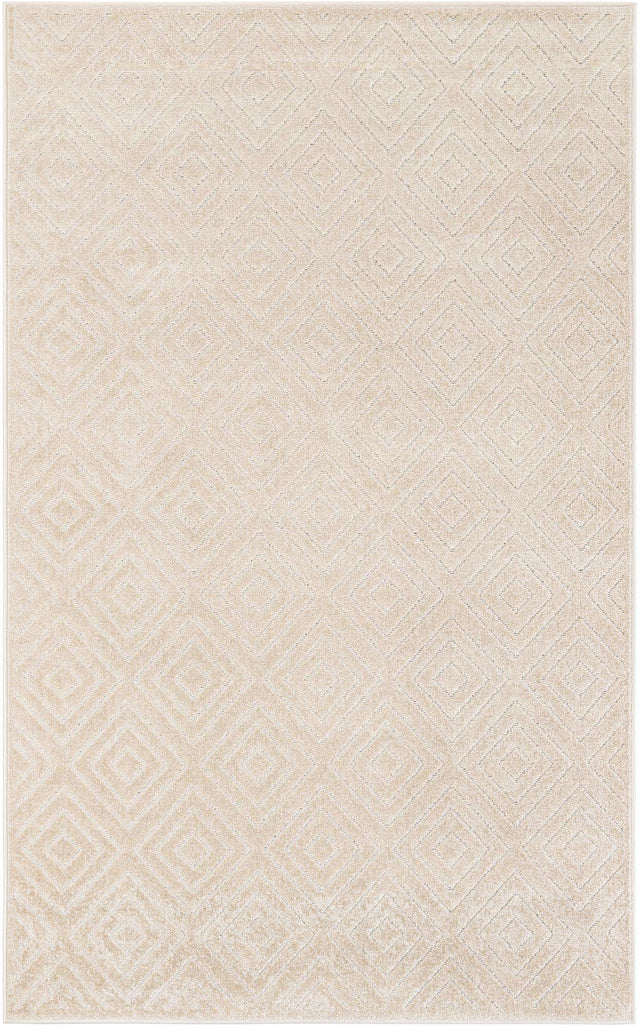 Beige 5' 1 x 8' Sabrina Soto Outdoor Rectangle Area Rug Weather Resistant for Patio, Deck, Terrace, Balcony, Porch Durable Carpet for Exterior Home Design for Sale at Rug Engine