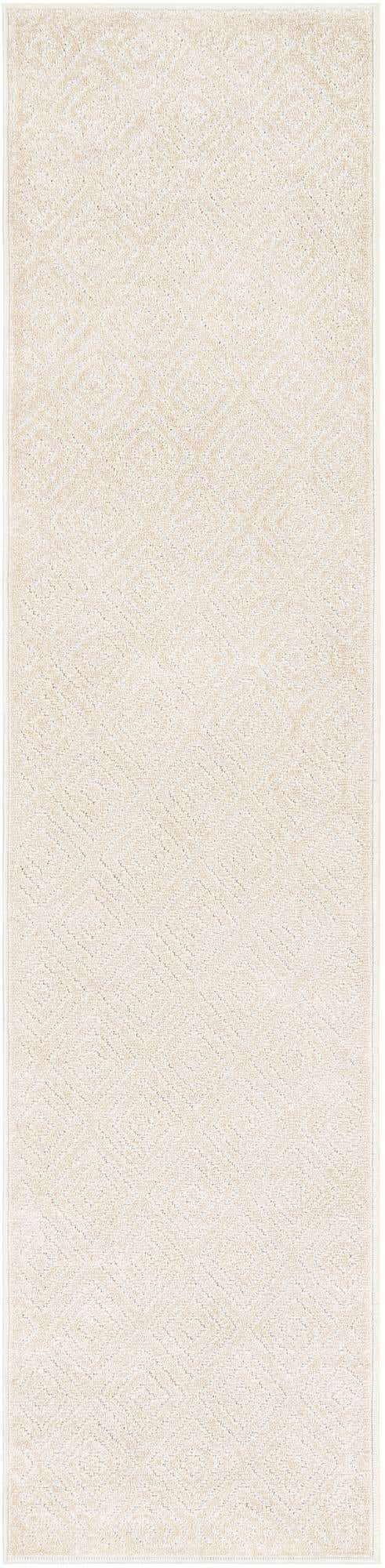 Beige 2' x 8' Sabrina Soto Outdoor Runner Area Rug Weather Resistant for Patio, Deck, Terrace, Balcony, Porch Durable Carpet for Exterior Home Design for Sale at Rug Engine