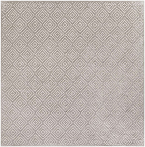 Gray 10' x 10' Sabrina Soto Outdoor Square Area Rug Weather Resistant for Patio, Deck, Terrace, Balcony, Porch Durable Carpet for Exterior Home Design for Sale at Rug Engine