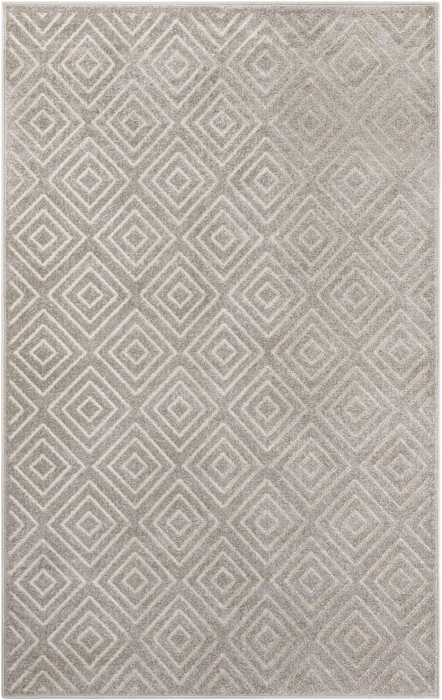 Gray 5' 1 x 8' Sabrina Soto Outdoor Rectangle Area Rug Weather Resistant for Patio, Deck, Terrace, Balcony, Porch Durable Carpet for Exterior Home Design for Sale at Rug Engine