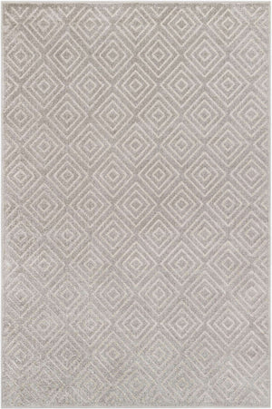 Gray 6' 1 x 9' Sabrina Soto Outdoor Rectangle Area Rug Weather Resistant for Patio, Deck, Terrace, Balcony, Porch Durable Carpet for Exterior Home Design for Sale at Rug Engine