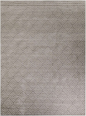 Gray 9' x 12' Sabrina Soto Outdoor Rectangle Area Rug Weather Resistant for Patio, Deck, Terrace, Balcony, Porch Durable Carpet for Exterior Home Design for Sale at Rug Engine