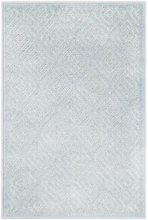 Light Blue 2' x 3' 1 Sabrina Soto Outdoor Rectangle Area Rug Weather Resistant for Patio, Deck, Terrace, Balcony, Porch Durable Carpet for Exterior Home Design for Sale at Rug Engine