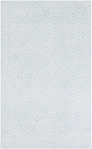 Light Blue 5' 1 x 8' Sabrina Soto Outdoor Rectangle Area Rug Weather Resistant for Patio, Deck, Terrace, Balcony, Porch Durable Carpet for Exterior Home Design for Sale at Rug Engine