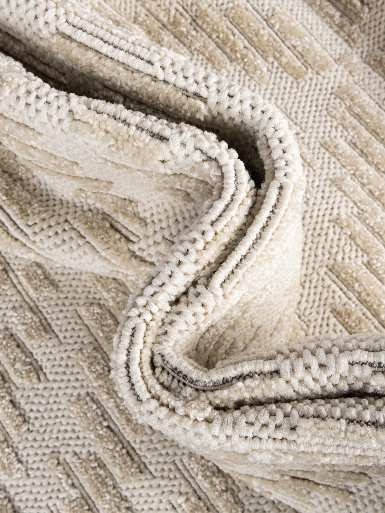 Beige and Ivory 9' x 12' Sabrina Soto Outdoor Rectangle Area Rug Weather Resistant for Patio, Deck, Terrace, Balcony, Porch Durable Carpet for Exterior Home Design for Sale at Rug Engine