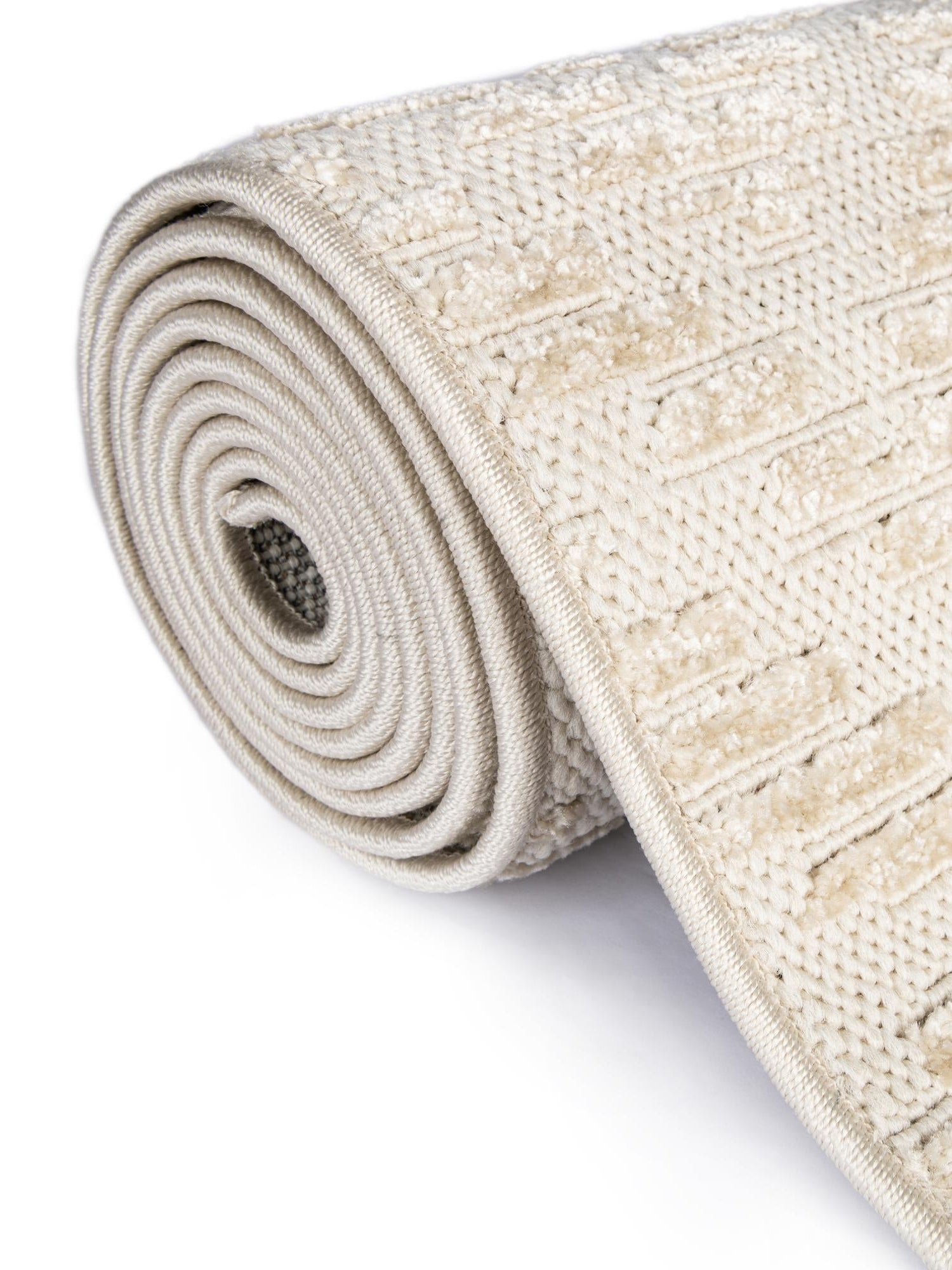 Beige and Ivory 9' x 12' Sabrina Soto Outdoor Rectangle Area Rug Weather Resistant for Patio, Deck, Terrace, Balcony, Porch Durable Carpet for Exterior Home Design for Sale at Rug Engine