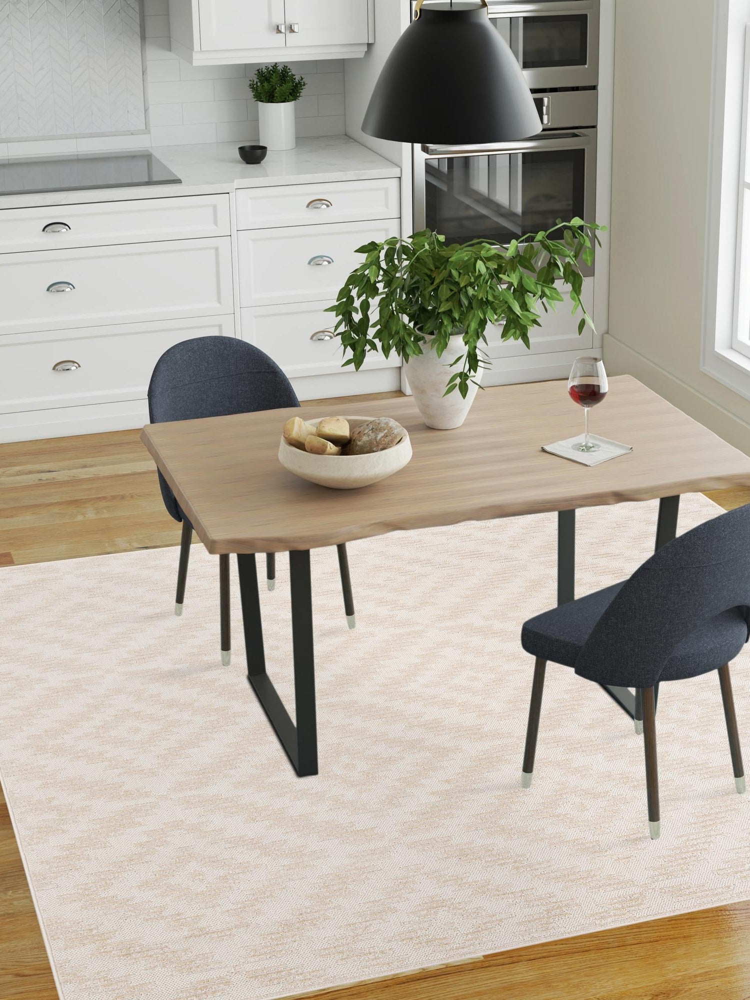 Beige and Ivory 10' x 10' Sabrina Soto Outdoor Square Area Rug Weather Resistant for Patio, Deck, Terrace, Balcony, Porch Durable Carpet for Exterior Home Design for Sale at Rug Engine