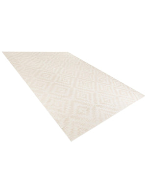 Beige and Ivory 9' x 12' Sabrina Soto Outdoor Rectangle Area Rug Weather Resistant for Patio, Deck, Terrace, Balcony, Porch Durable Carpet for Exterior Home Design for Sale at Rug Engine