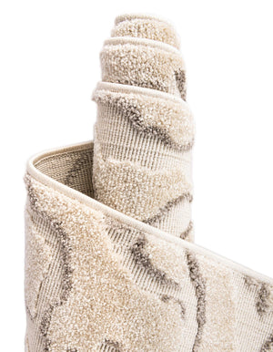 Beige and Ivory 2' x 3' 1 Sabrina Soto Outdoor Rectangle Area Rug Weather Resistant for Patio, Deck, Terrace, Balcony, Porch Durable Carpet for Exterior Home Design for Sale at Rug Engine