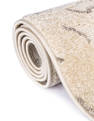 Beige and Ivory 2' x 3' 1 Sabrina Soto Outdoor Rectangle Area Rug Weather Resistant for Patio, Deck, Terrace, Balcony, Porch Durable Carpet for Exterior Home Design for Sale at Rug Engine