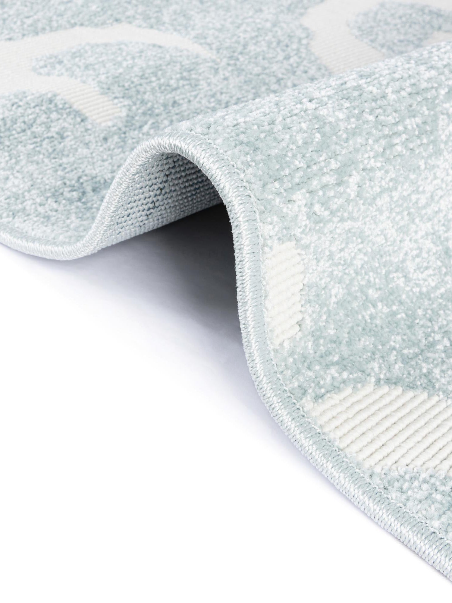 Light Blue 6' 1 x 9' Sabrina Soto Outdoor Rectangle Area Rug Weather Resistant for Patio, Deck, Terrace, Balcony, Porch Durable Carpet for Exterior Home Design for Sale at Rug Engine