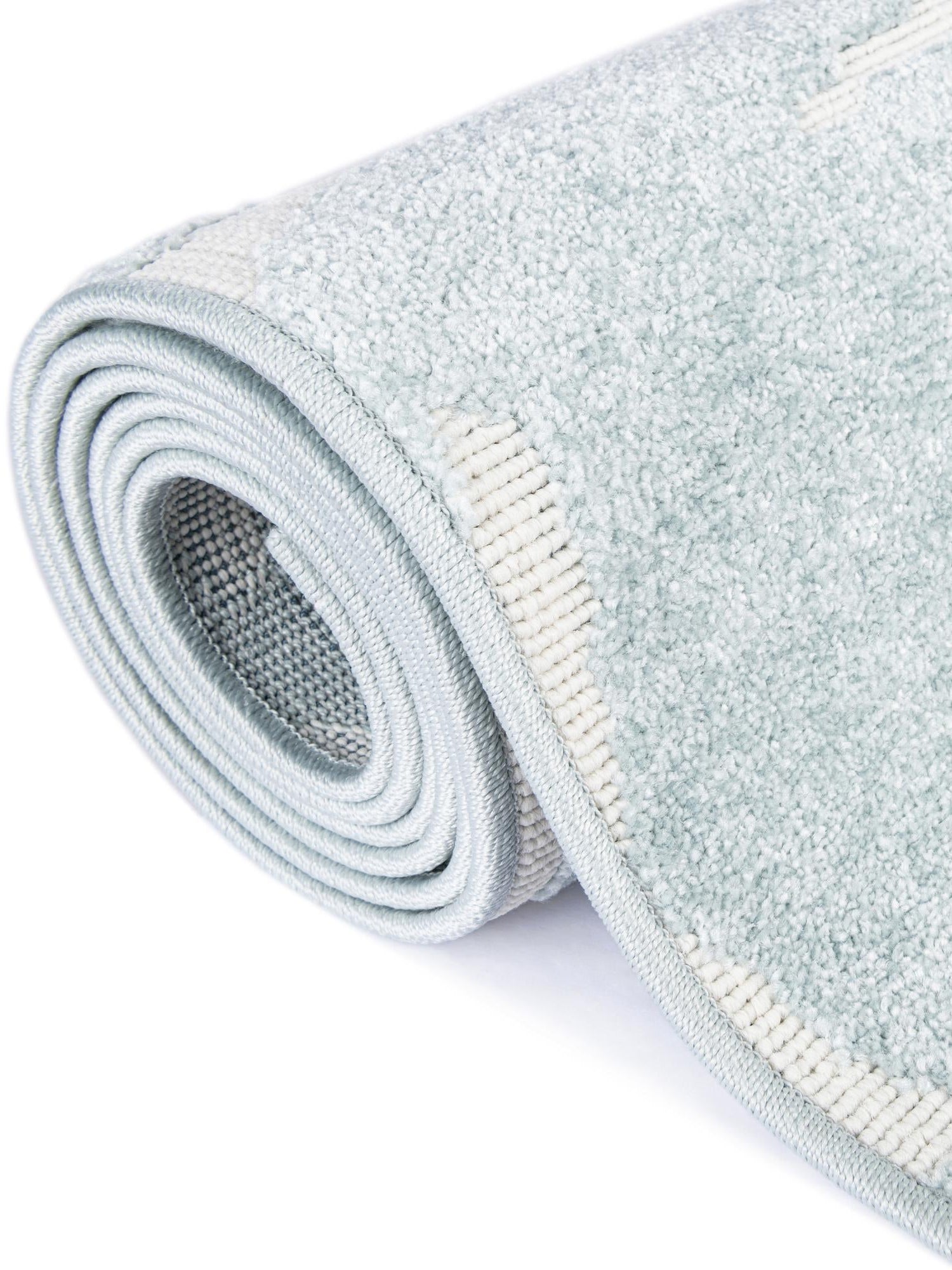 Light Blue 6' 1 x 9' Sabrina Soto Outdoor Rectangle Area Rug Weather Resistant for Patio, Deck, Terrace, Balcony, Porch Durable Carpet for Exterior Home Design for Sale at Rug Engine