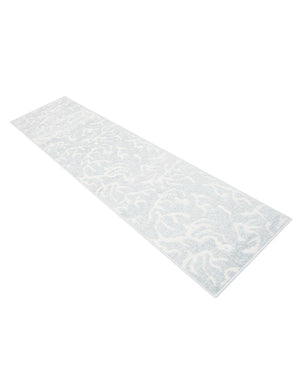 Light Blue 2' x 8' Sabrina Soto Outdoor Runner Area Rug Weather Resistant for Patio, Deck, Terrace, Balcony, Porch Durable Carpet for Exterior Home Design for Sale at Rug Engine