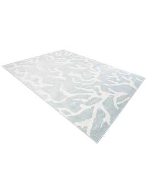 Light Blue 7' 10 x 10' Sabrina Soto Outdoor Rectangle Area Rug Weather Resistant for Patio, Deck, Terrace, Balcony, Porch Durable Carpet for Exterior Home Design for Sale at Rug Engine
