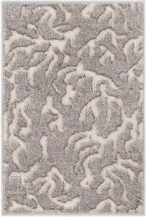 Gray 2' x 3' 1 Sabrina Soto Outdoor Rectangle Area Rug Weather Resistant for Patio, Deck, Terrace, Balcony, Porch Durable Carpet for Exterior Home Design for Sale at Rug Engine