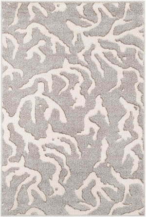 Gray 4' 1 x 6' 1 Sabrina Soto Outdoor Rectangle Area Rug Weather Resistant for Patio, Deck, Terrace, Balcony, Porch Durable Carpet for Exterior Home Design for Sale at Rug Engine