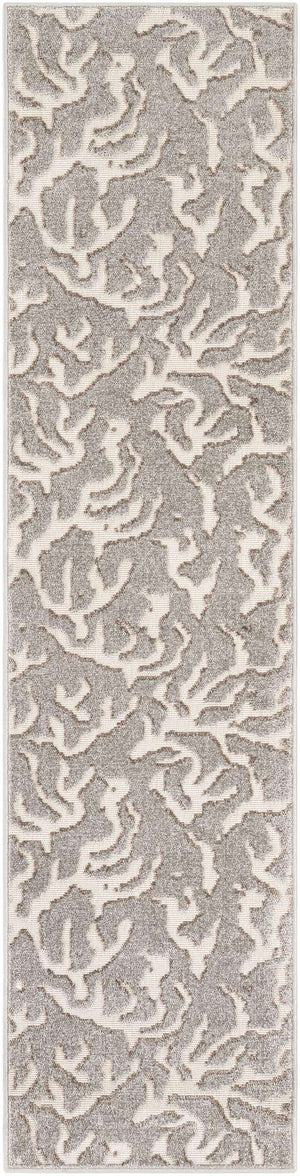 Gray 2' x 8' Sabrina Soto Outdoor Runner Area Rug Weather Resistant for Patio, Deck, Terrace, Balcony, Porch Durable Carpet for Exterior Home Design for Sale at Rug Engine