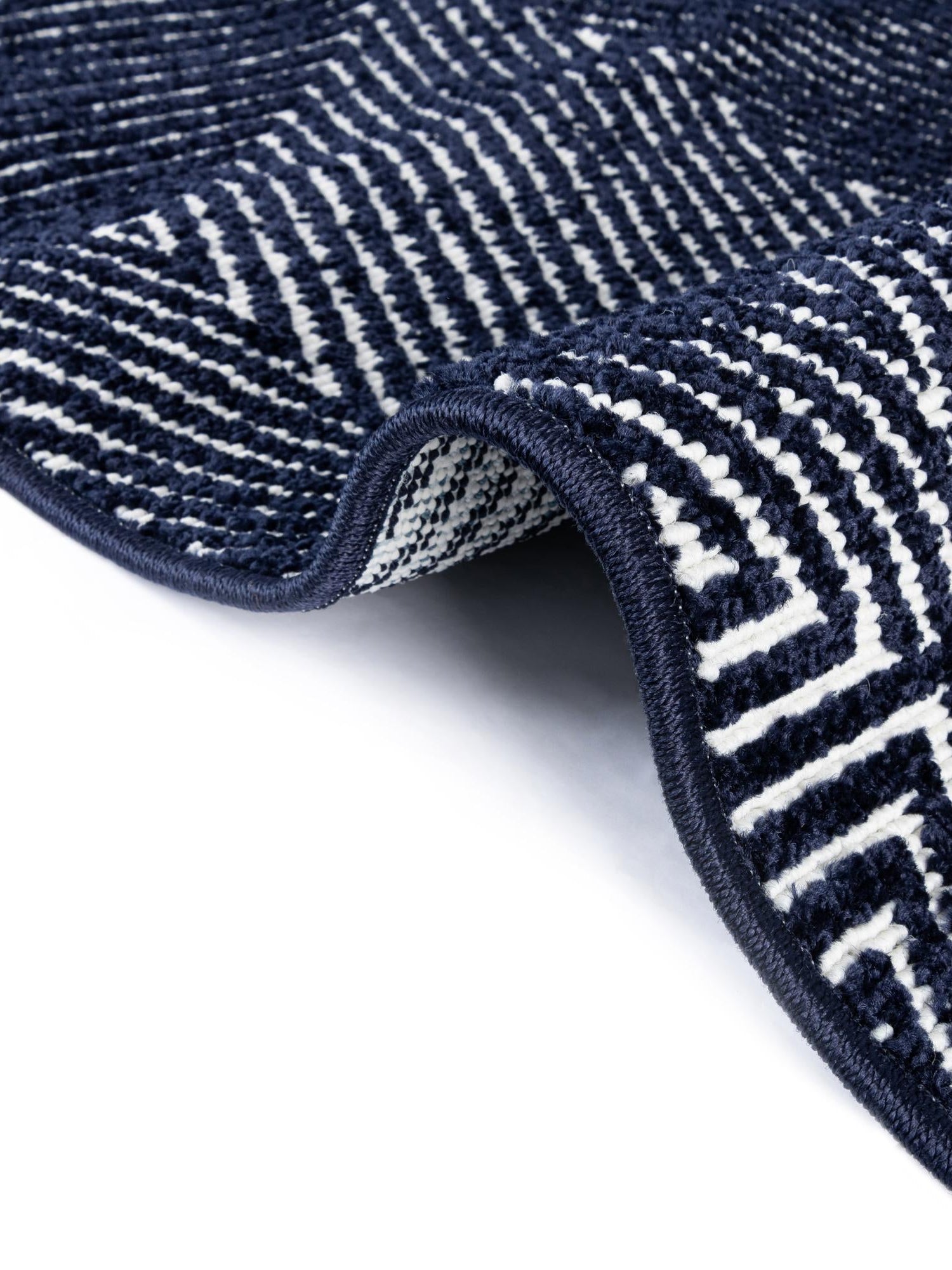 Navy Blue 2' x 3' 1 Sabrina Soto Outdoor Rectangle Area Rug Weather Resistant for Patio, Deck, Terrace, Balcony, Porch Durable Carpet for Exterior Home Design for Sale at Rug Engine