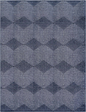 Navy Blue 7' 10 x 10' Sabrina Soto Outdoor Rectangle Area Rug Weather Resistant for Patio, Deck, Terrace, Balcony, Porch Durable Carpet for Exterior Home Design for Sale at Rug Engine