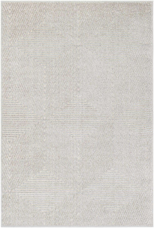 Gray 4' 1 x 6' 1 Sabrina Soto Outdoor Rectangle Area Rug Weather Resistant for Patio, Deck, Terrace, Balcony, Porch Durable Carpet for Exterior Home Design for Sale at Rug Engine