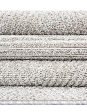 Gray 7' 10 x 7' 10 Sabrina Soto Outdoor Round Area Rug Weather Resistant for Patio, Deck, Terrace, Balcony, Porch Durable Carpet for Exterior Home Design for Sale at Rug Engine