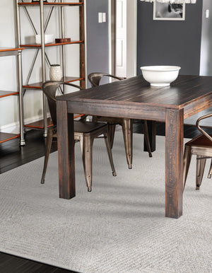 Gray 6' 1 x 9' Sabrina Soto Outdoor Rectangle Rug