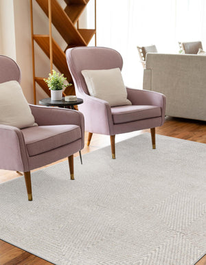 Gray 7' 10 x 10' Sabrina Soto Outdoor Rectangle Area Rug Weather Resistant for Patio, Deck, Terrace, Balcony, Porch Durable Carpet for Exterior Home Design for Sale at Rug Engine
