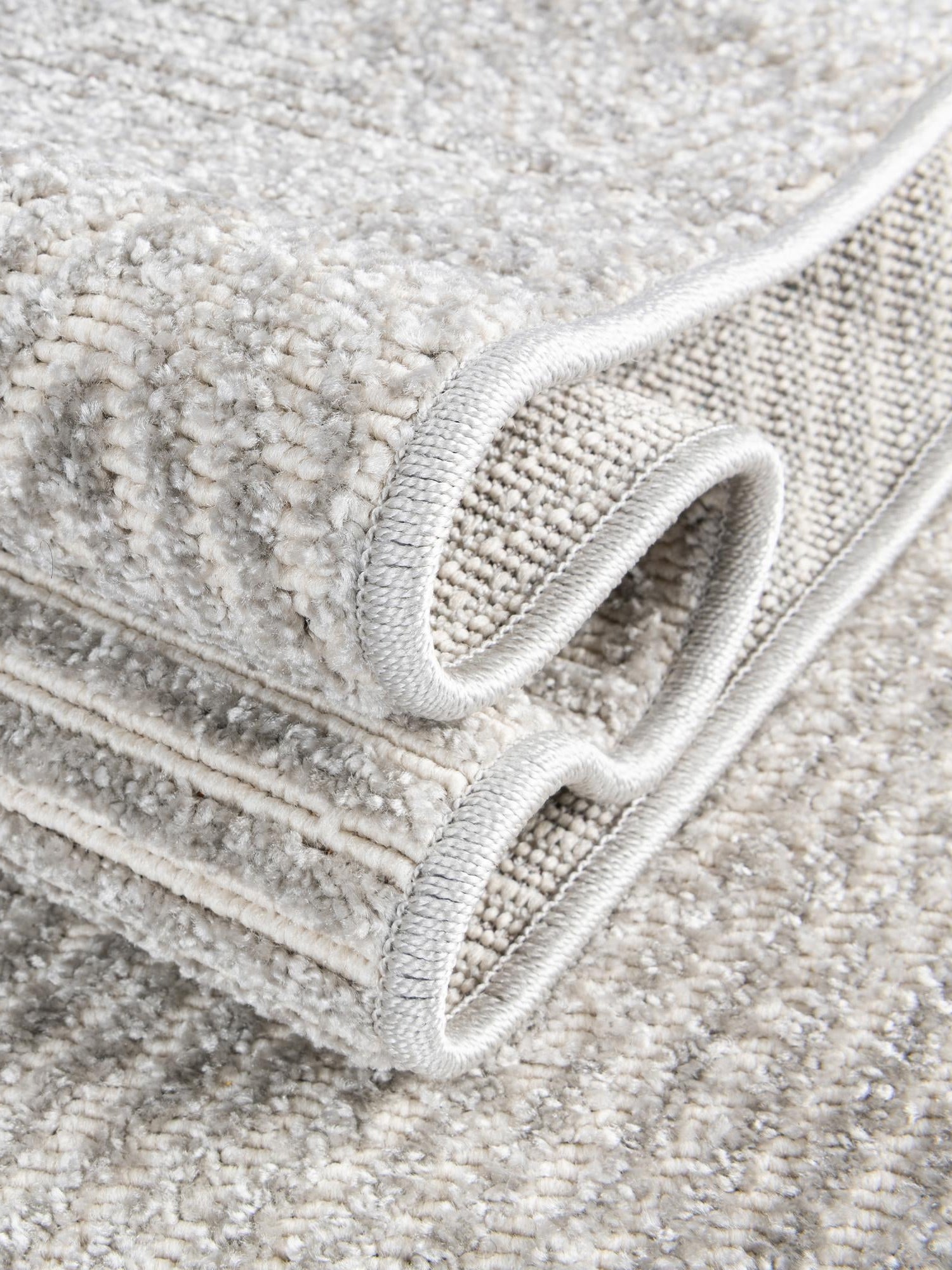 Gray 4' 1 x 6' 1 Sabrina Soto Outdoor Rectangle Area Rug Weather Resistant for Patio, Deck, Terrace, Balcony, Porch Durable Carpet for Exterior Home Design for Sale at Rug Engine