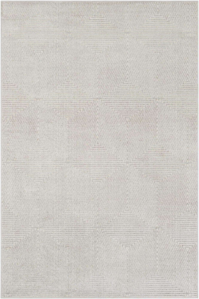 Gray 6' 1 x 9' Sabrina Soto Outdoor Rectangle Rug