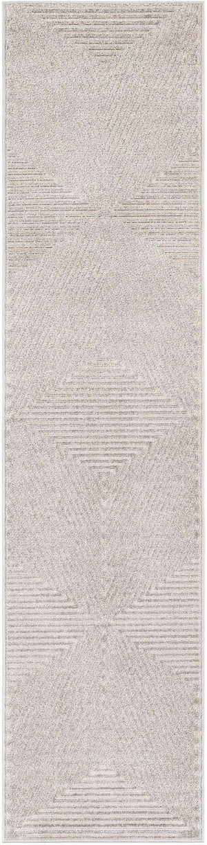 Gray 2' x 8' Sabrina Soto Outdoor Runner Area Rug Weather Resistant for Patio, Deck, Terrace, Balcony, Porch Durable Carpet for Exterior Home Design for Sale at Rug Engine