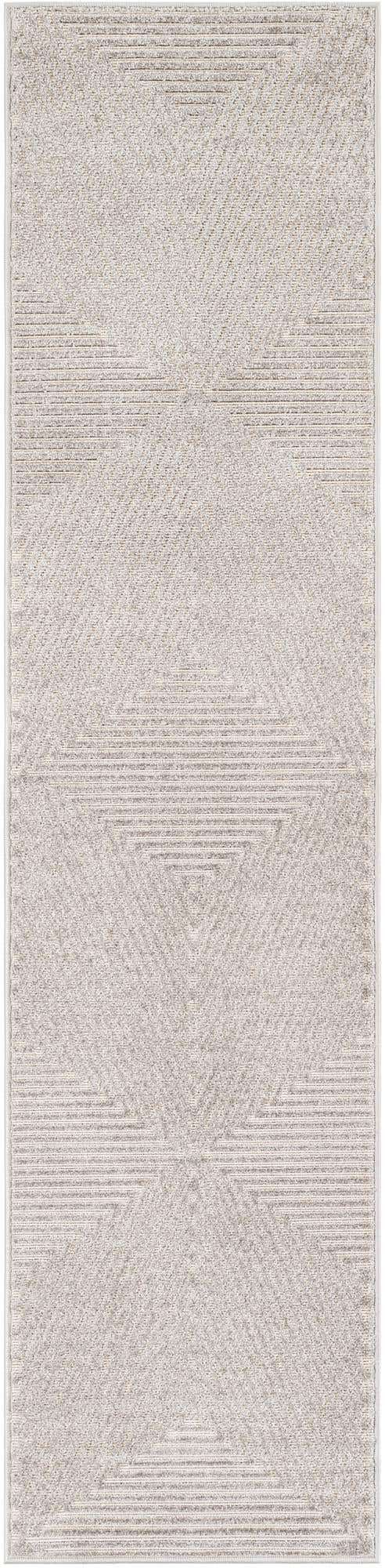 Gray 2' x 8' Sabrina Soto Outdoor Runner Area Rug Weather Resistant for Patio, Deck, Terrace, Balcony, Porch Durable Carpet for Exterior Home Design for Sale at Rug Engine