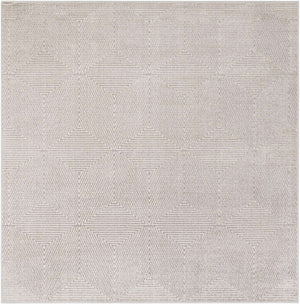 Gray 7' 10 x 7' 10 Sabrina Soto Outdoor Square Area Rug Weather Resistant for Patio, Deck, Terrace, Balcony, Porch Durable Carpet for Exterior Home Design for Sale at Rug Engine