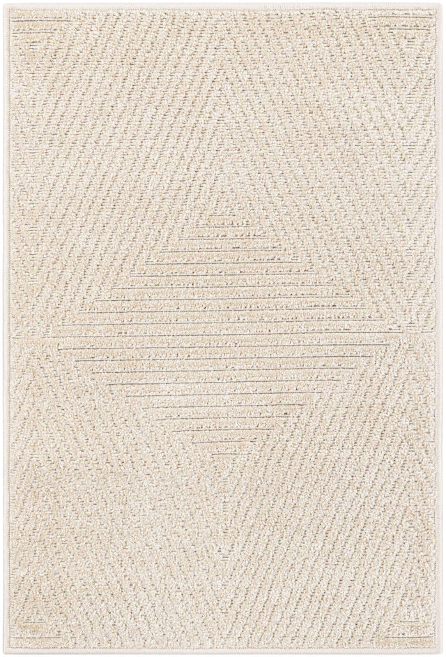 Beige 2' x 3' 1 Sabrina Soto Outdoor Rectangle Area Rug Weather Resistant for Patio, Deck, Terrace, Balcony, Porch Durable Carpet for Exterior Home Design for Sale at Rug Engine